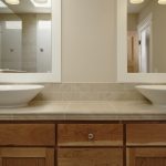 Bathroom with two sinks